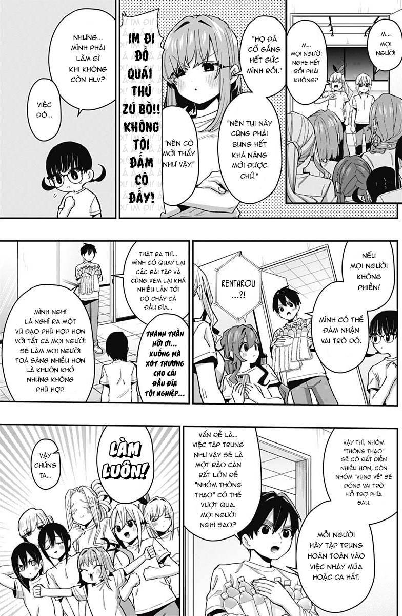 kimi no koto ga dai dai dai dai daisuki na 100-ri no kanojo chapter 62: dự án đào tạo idol của gia đình rentarou!!! - Next chapter 63: và giờ là sân khấu của gia đình rentarou!