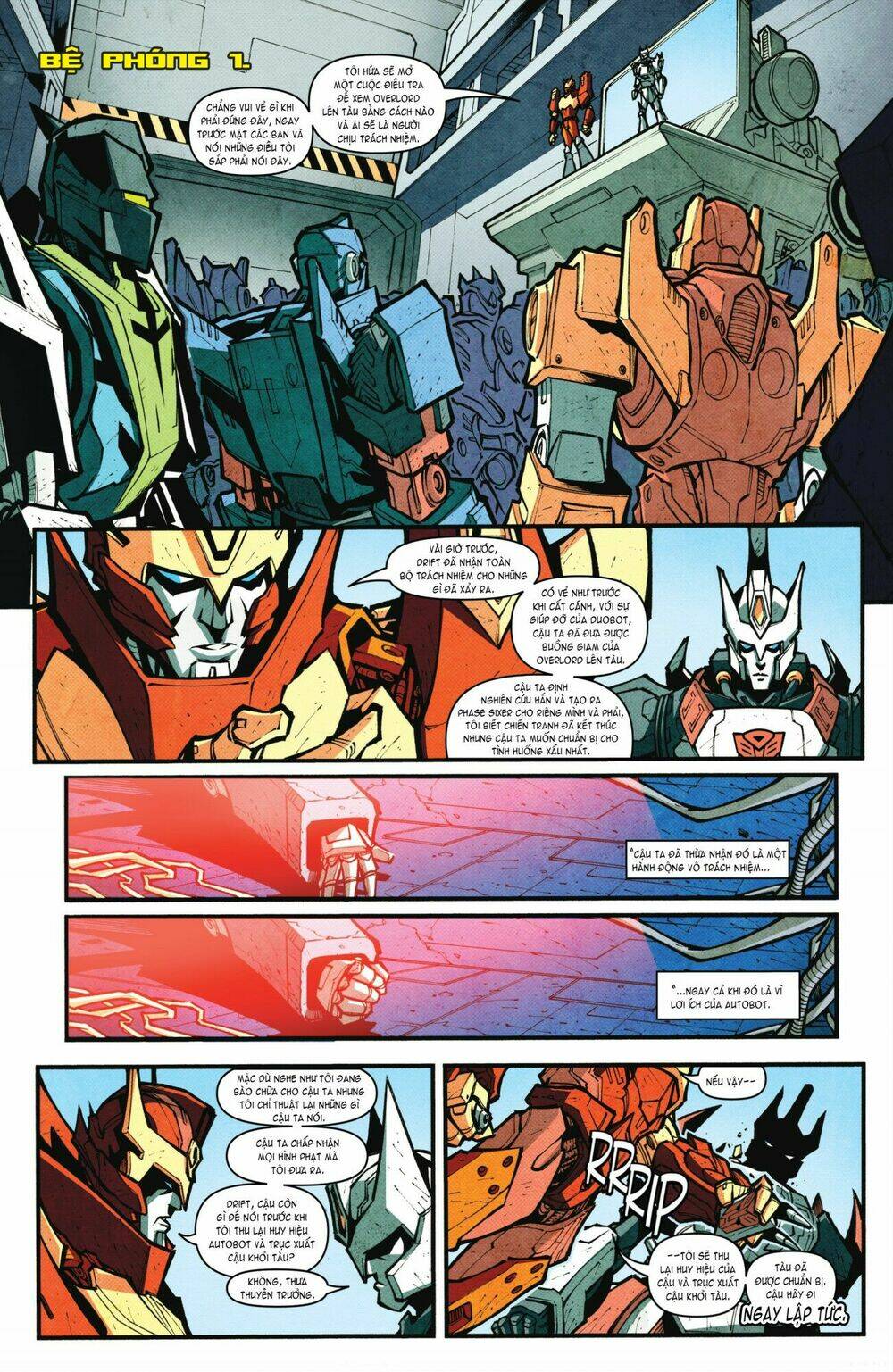 The Transformers: More Than Meets The Eye Chapter 16 - Trang 1